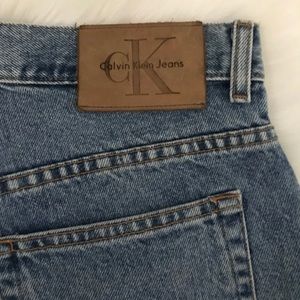 Vintage Calvin Klein Jean Shorts Size 33